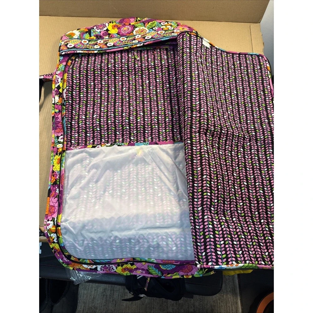 Hanging Garment Bag Vera Bradley Travel Suit Bag Soft Case  Mod Floral